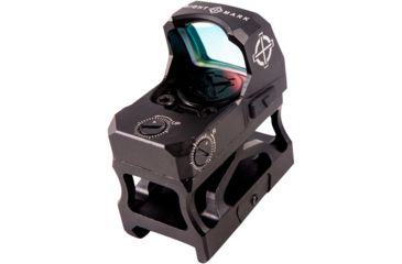 Image of SightMark 1x Mini Shot A-Spec Reflex Sight, Red Reticle, 2 MOA, 1 MOA, 25 yd, Black, SM26045