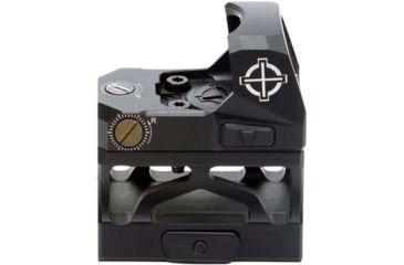 Image of SightMark 1x Mini Shot A-Spec Reflex Sight, Red Reticle, 2 MOA, 1 MOA, 25 yd, Black, SM26045