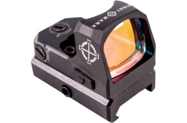 Image of SightMark 1x Mini Shot A-Spec Reflex Sight, Red Reticle, 2 MOA, 1 MOA, 25 yd, Black, SM26045