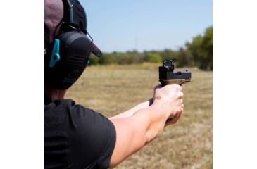 Image of SightMark 1x Mini Shot A-Spec Reflex Sight, Red Reticle, 2 MOA, 1 MOA, 25 yd, Black, SM26045