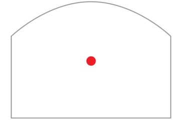 Image of SightMark 1x Mini Shot A-Spec Reflex Sight, Red Reticle, 2 MOA, 1 MOA, 25 yd, Black, SM26045