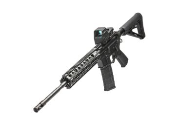 Image of SightMark Ultra Shot Open 1x 33x24mm Reflex Red Dot Sight (A-Spec), 5 MOA dot, 3 MOA dot with 50 MOA circle, 3 MOA dot with 50 MOA crosshair, 3 MOA dot with 30 MOA circle/crosshair (subtensions total 50 MOA) Black, SM26032
