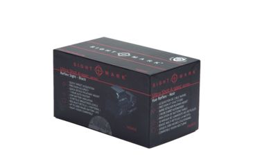 Image of SightMark Ultra Shot Open 1x 33x24mm Reflex Red Dot Sight (A-Spec), 5 MOA dot, 3 MOA dot with 50 MOA circle, 3 MOA dot with 50 MOA crosshair, 3 MOA dot with 30 MOA circle/crosshair (subtensions total 50 MOA) Black, SM26032