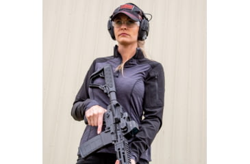 Image of SightMark Ultra Shot R-Spec 1x 33x24 mm Reflex Red Dot Sight, 5 MOA dot, 3 MOA dot with 50 MOA circle, 3 MOA dot with 50 MOA crossshair, 3 MOA dot with 30 MOA circle/crosshair (subtensions total 50 MOA), Black, SM26040