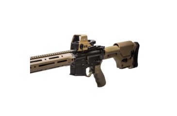 Image of SightMark Ultra Shot R-Spec 1x 33x24 mm Reflex Red Dot Sight, 5 MOA dot, 3 MOA dot with 50 MOA circle, 3 MOA dot with 50 MOA crossshair, 3 MOA dot with 30 MOA circle/crosshair (subtensions total 50 MOA), Dark Earth, SM26031DE