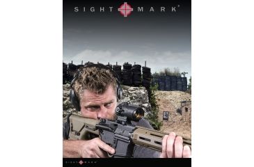 Image of Sightmark Wolverine Red Dot Sight, 1x28 mm, 2 MOA Red Dot Reticle, Black, SM26028