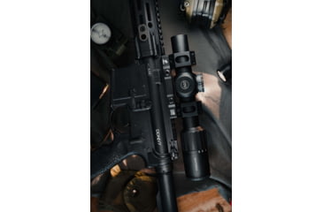 Image of Sightron S-TAC 1-6X 24mm Rifle Scope, 30mm Tube, Second Focal Plane, IR AR1 Reticle, Matte Black, 26022