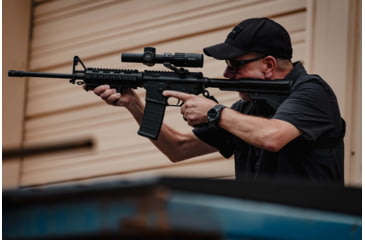 Image of Sightron S-TAC 1-6X 24mm Rifle Scope, 30mm Tube, Second Focal Plane, IR AR1 Reticle, Matte Black, 26022