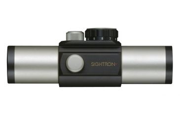Image of Sightron S33 Red Dot 1x33mm Four Reticle Handgun Scope/Electronic Sighting, Matte Black With Stainless Tube, 40009