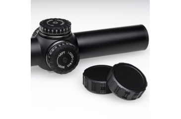 Image of Sightron S6 Rifle Scope, 1-6x24mm, 30mm Tube, Second Focal Plane, IR4A Reticle, Matte Black, Small, 66000