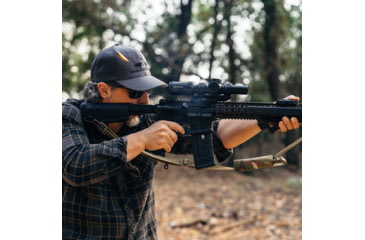 Image of Sightron S6 Rifle Scope, 1-6x24mm, 30mm Tube, Second Focal Plane, IR4A Reticle, Matte Black, Small, 66000