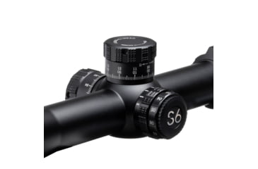Image of Sightron S6 Rifle Scope, 5-30x56mm, 34mm Tube, Second Focal Plane, MOA-7 IR Reticle, Satin Black, Small, 66002