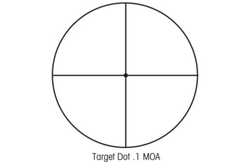 Image of Sightron SIII SS Rifle Scope, 36x45mm, 30mm Tube, Second Focal Plane, .125 Dot Reticle, Black, Medium, 25185