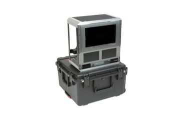 Image of SKB Cases 10U iSeries Fly Rack, Rackable Depth 10in, Black, 22.5in x 22.5in x 12.5in 3I-22221210U