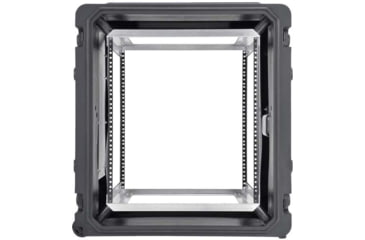 Image of SKB Cases 12U Shock Mount - Rack, Wth Wheels And Handle, 3SKB-R12U20W