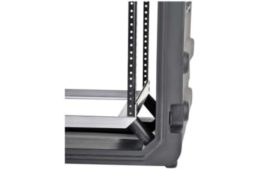 Image of SKB Cases 12U Shock Mount - Rack, Wth Wheels And Handle, 3SKB-R12U20W