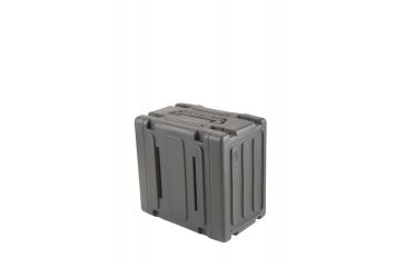 Image of SKB Cases 20 Deep 6U Roto Shockmount Rolling Rack 19 rackable x 20 deep x 10-1/2 high 3SKB-R06U20W