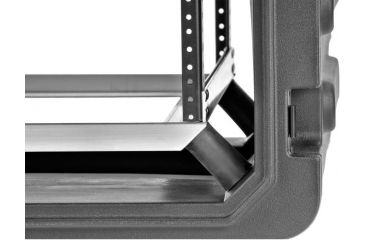 Image of SKB Cases 20 Deep 10U Roto Shockmount Rolling Rack 19 rackable x 20 deep x 17-3/4 high 3SKB-R10U20W