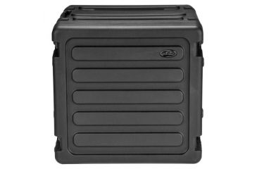 Image of SKB Cases 20 Deep 10U Roto Shockmount Rolling Rack 19 rackable x 20 deep x 17-3/4 high 3SKB-R10U20W