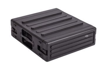 Image of SKB Cases 3U Roto Molded Rack, Black, 24in x 22.4in x 7.6in 1SKB-R3U