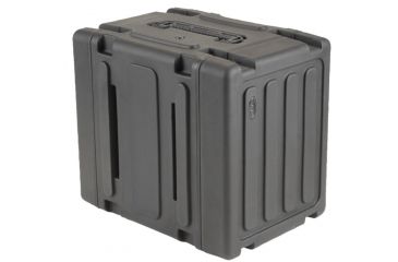 Image of SKB Cases 20 Deep 8U Roto Shockmount Rolling Rack 19 rackable x 20 deep x 14 high 3SKB-R08U20W
