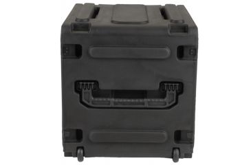 Image of SKB Cases 20 Deep 8U Roto Shockmount Rolling Rack 19 rackable x 20 deep x 14 high 3SKB-R08U20W
