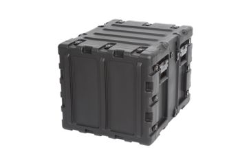 Image of SKB Cases 9U Non-Removable Shock Rack, Rackable Depth 20in, Black, 24in x 19in x 15.75in 3RS-9U20-22B