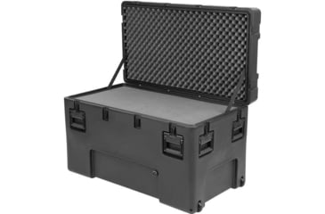 Image of SKB Cases Cases R Series Waterproof Utility Case w/Layered Foam &amp; Wheels, 24in, 3R4222-24B-LW