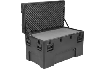 Image of SKB Cases Cases R Series Waterproof Utility Case w/Layered Foam &amp; Wheels, 24in, 3R4222-24B-LW