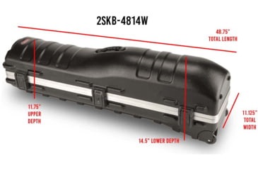 Image of SKB Cases Deluxe Standard ATA - Travel Case, 2SKB-4814W