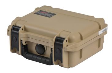 Image of SKB Cases iSeries 0907-4 Waterproof Utility Case Tan, 10 3/4 X 9 3/4 X 4 7/8 3i-0907-4T-L