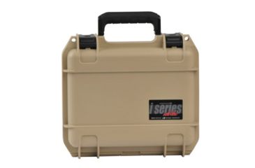 Image of SKB Cases iSeries 0907-4 Waterproof Utility Case Tan, 10 3/4 X 9 3/4 X 4 7/8 3i-0907-4T-L