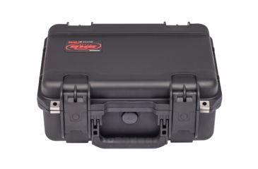 Image of SKB Cases iSeries 1510-6 Waterproof Utility Case w/ layered foam, Black, 17 x 13 1/2 x 7 1/2 3i-1510-6B-L