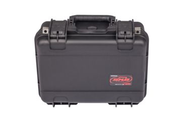 Image of SKB Cases iSeries 1510-6 Waterproof Utility Case w/ layered foam, Black, 17 x 13 1/2 x 7 1/2 3i-1510-6B-L