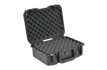 Image of SKB Cases iSeries 1510-6 Waterproof Utility Case w/ layered foam, Black, 17 x 13 1/2 x 7 1/2 3i-1510-6B-L