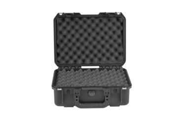 Image of SKB Cases iSeries 1510-6 Waterproof Utility Case w/ layered foam, Black, 17 x 13 1/2 x 7 1/2 3i-1510-6B-L