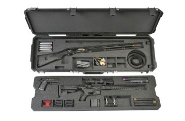Image of SKB Cases iSeries 3-Gun Competition Case,Black,53.125x17.25x7in 3i-5014-3G