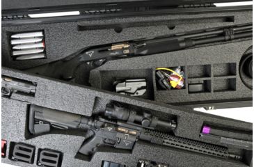 Image of SKB Cases iSeries 3-Gun Competition Case,Black,53.125x17.25x7in 3i-5014-3G