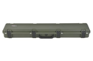Image of SKB Cases iSeries 4909-5 Waterproof Utility Case w/ layered foam in Military Green, 50 1/2 x 11 3/4 x 6 3i-4909-5M-L