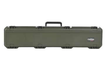 Image of SKB Cases iSeries 4909-5 Waterproof Utility Case w/ layered foam in Military Green, 50 1/2 x 11 3/4 x 6 3i-4909-5M-L