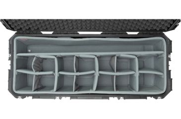Image of SKB Cases iSeries Case with Think Tank Designed Dividers, Black, 35in x 12.5in x 10.5in 3i-3613-12DT