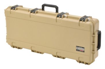 Image of SKB Cases iSeries Parallel Limb Bow Case w/ Foam and Wheels, Tan 3i-3614-PL-T