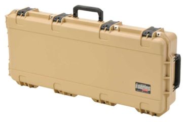 Image of SKB Cases iSeries Parallel Limb Bow Case w/ Foam and Wheels, Tan 3i-4217-PL-T