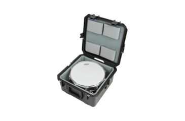 Image of SKB Cases iSeries Waterproof Utility Case w/Padded liner, Black, 16in x 16in x 8.5in 3i-1717-10LT