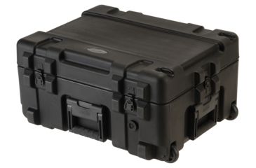 Image of SKB Cases Roto Mil-Std Waterproof Case 10 Deep (empty w/ pull handle and wheels) 22 x 17 x 10 3R2217-10B-EW