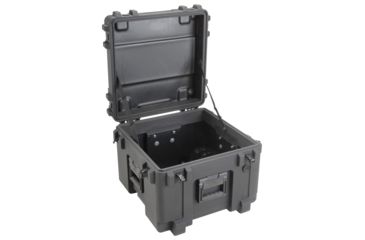 Image of SKB Cases Roto Mil-Std Waterproof Case 14 Deep (empty w/ pull handle and wheels) 19 x 19 x 14-1/2 3R1919-14B-EW