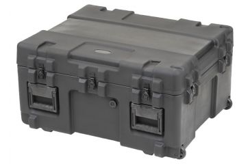 Image of SKB Cases Roto Mil-Std Waterproof Case 15 Deep (empty w/ pull handle and wheels) 30 x 25 x 15 3R3025-15B-EW