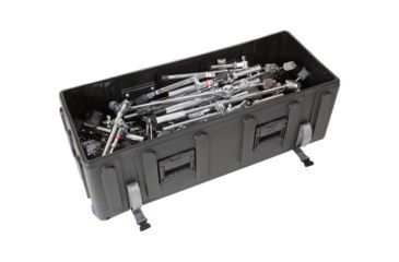 Image of SKB Cases Roto-Molded Large Drum Hardware Case w/Wheels, Black, 42in x16in x 16.50in 1SKB-DH4216W