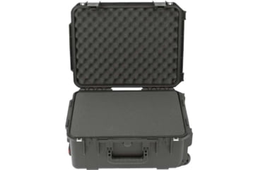 Image of SKB Cases Seres Injecton Molded Ml-Standard Waterproof - Case 19inx14.25inx8in W/Wheels, Cubed Foam, 3I-1914-8B-C