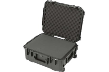Image of SKB Cases Seres Injecton Molded Ml-Standard Waterproof - Case 19inx14.25inx8in W/Wheels, Cubed Foam, 3I-1914-8B-C
